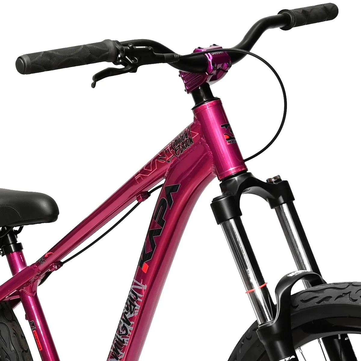 Bicicleta Kapa Mil Grau Aro 26 Freeride Single Speed Roxa Especial