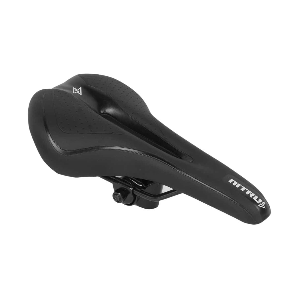 Selim MTB Nitrus Fast Couro Vazado Preto