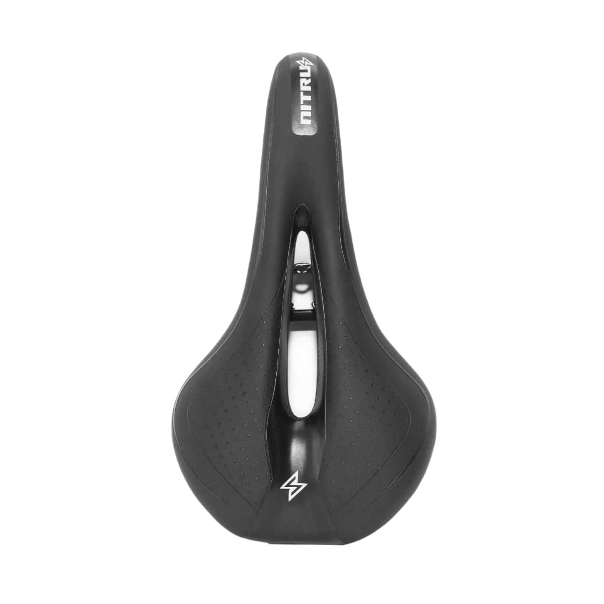Selim MTB Nitrus Fast Couro Vazado Preto