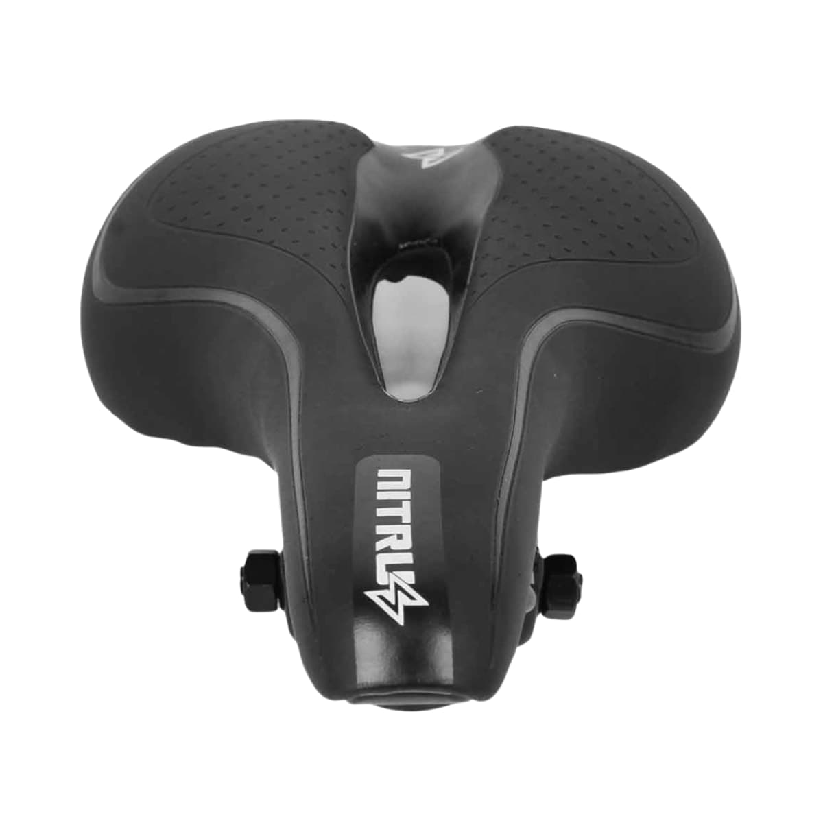 Selim MTB Nitrus Fast Couro Vazado Preto
