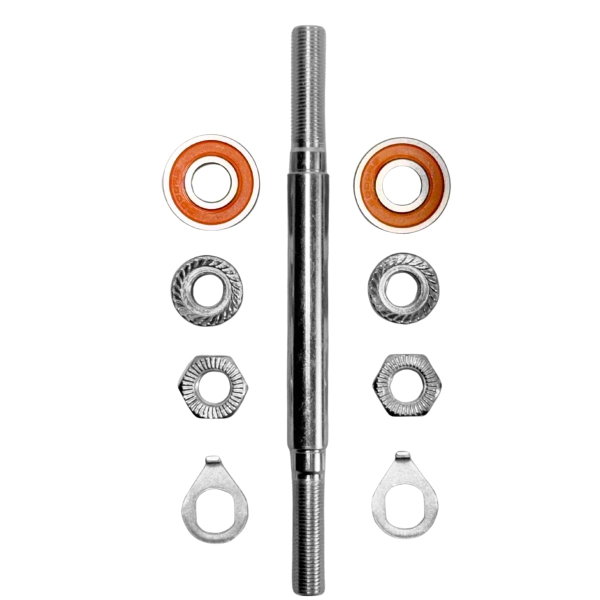 Eixo Dianteiro Shun Feng 151mm Aço 3/8 Rolamento 6000