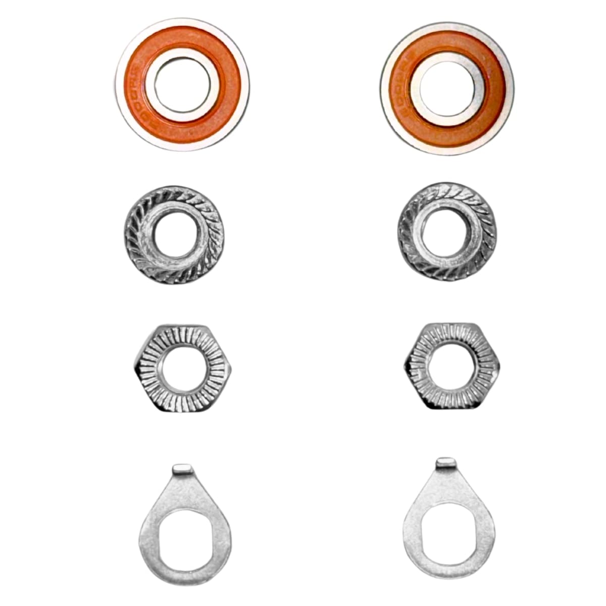 Eixo Dianteiro Shun Feng 151mm Aço 3/8 Rolamento 6000