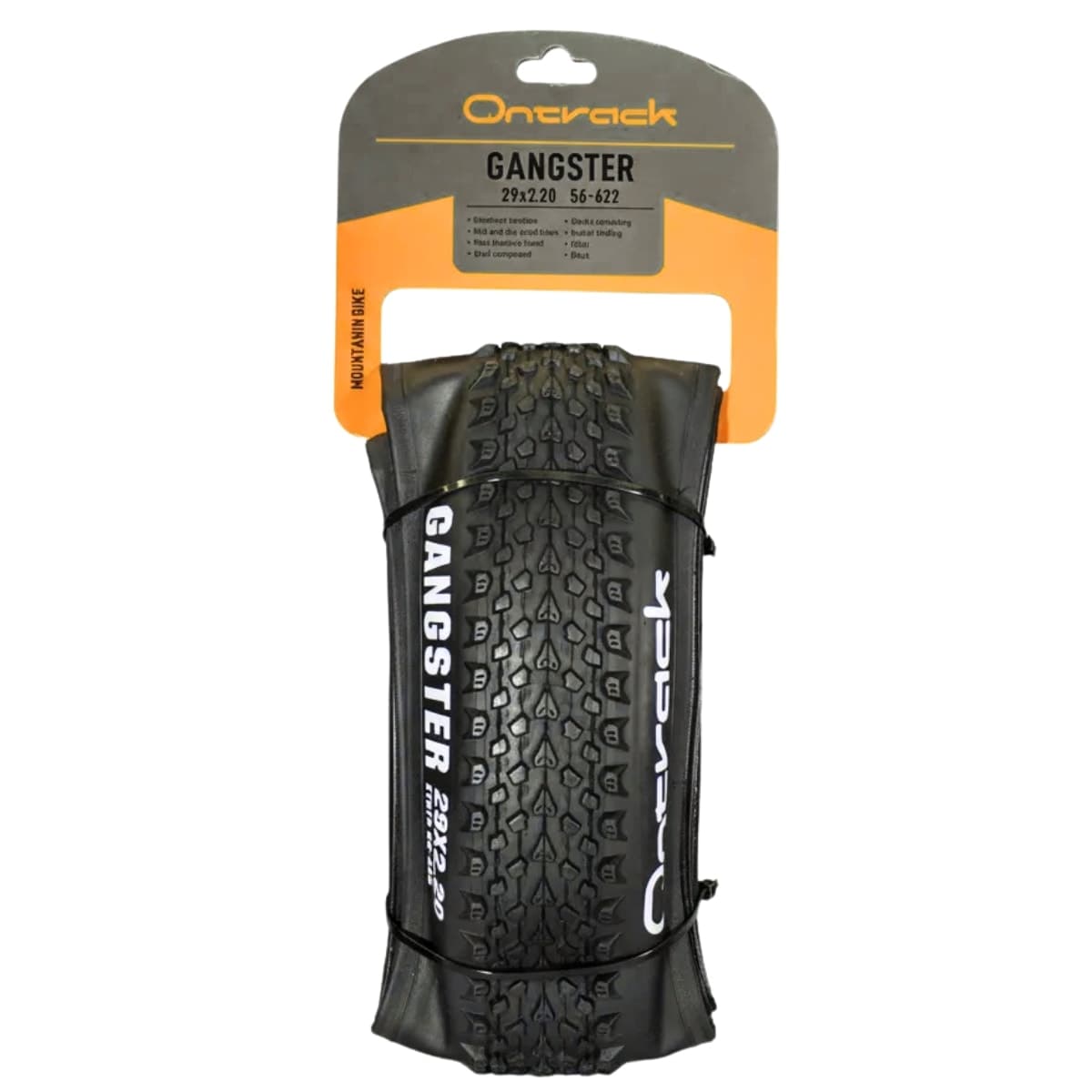 Pneu 29x2.20 Ontrack Gangster Kevlar 60TPI Tubeless