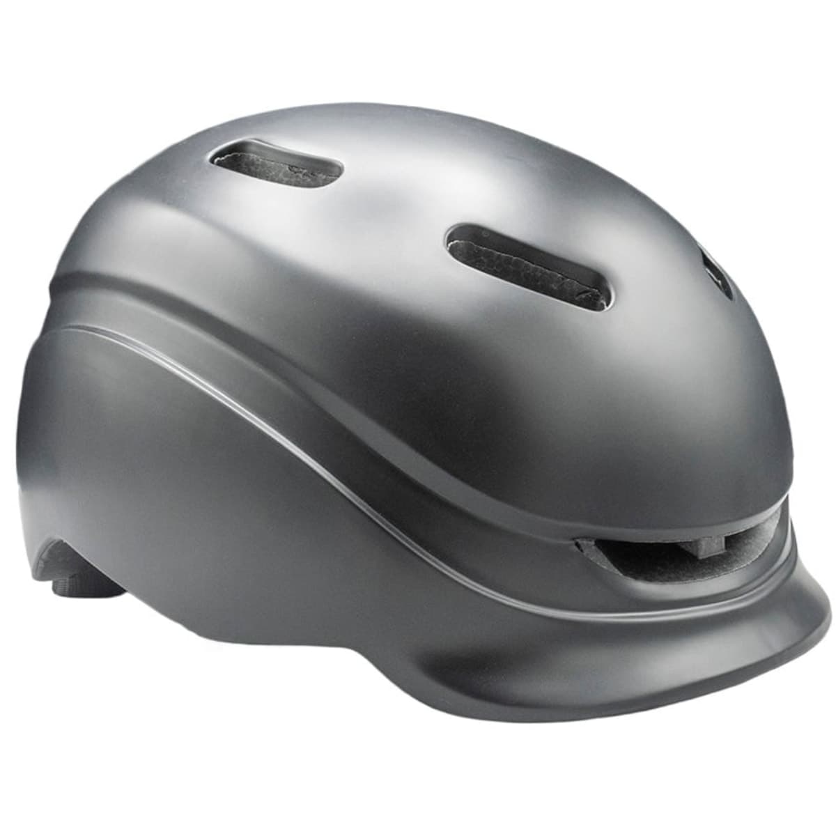 Capacete Bike Urbano GTA In Mold Preto LED 58-56