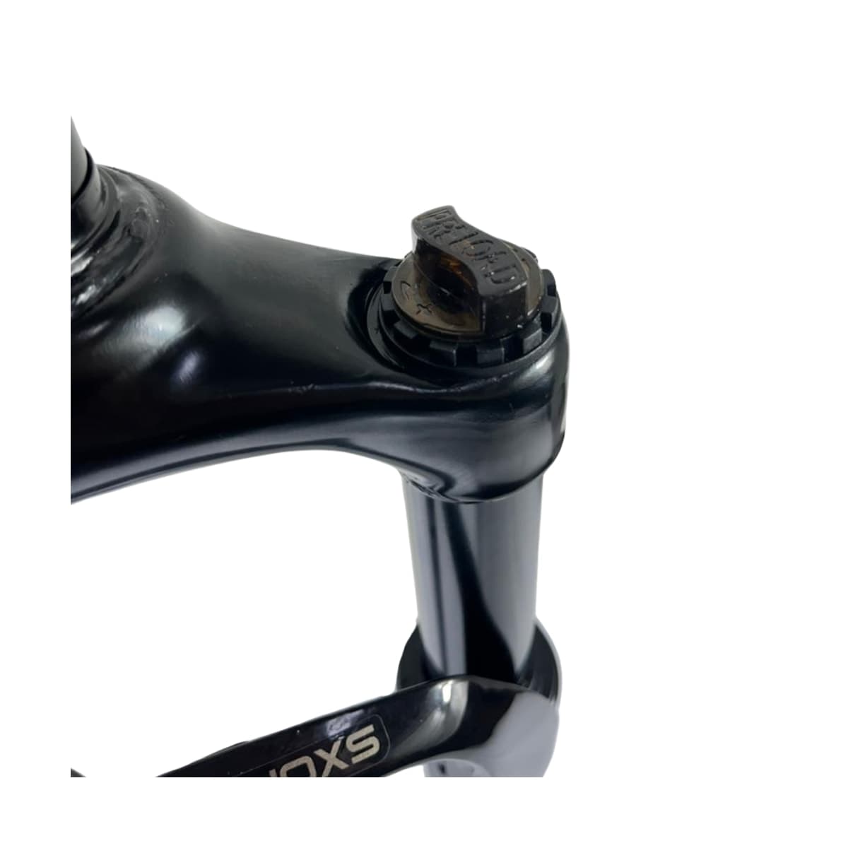 Garfo Suspensão Bike Aro 29 G7 Supershoxs Over Aço Preto Com Trava