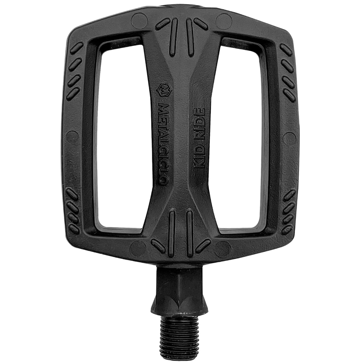 Pedal Bike Metalciclo Mirim Kid Ride Sueco 1/2 Nylon Preto