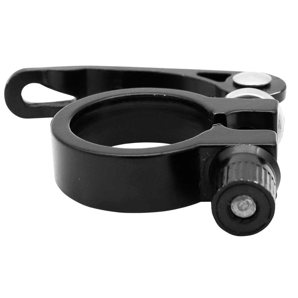 Abraçadeira Selim Inviktus 31,8mm Alumínio Preto Com Blocagem