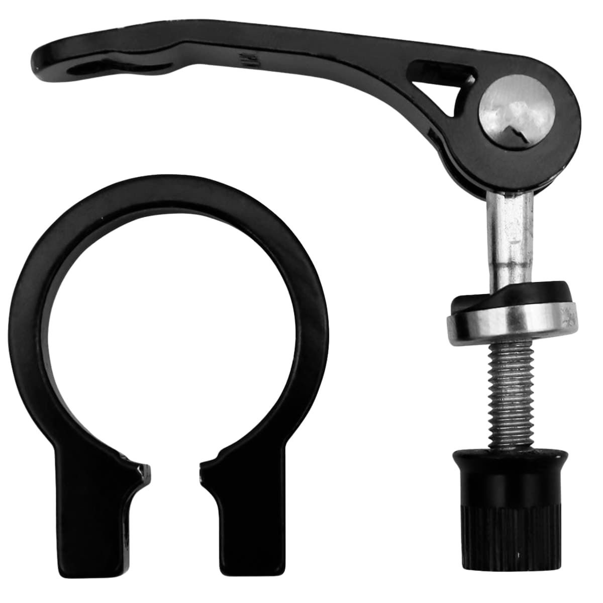Abraçadeira Selim Inviktus 31,8mm Alumínio Preto Com Blocagem