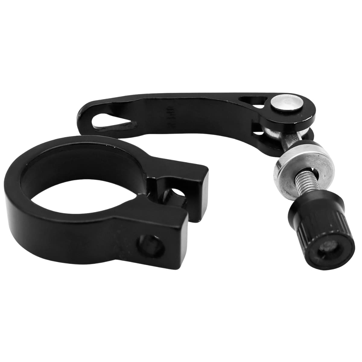 Abraçadeira Selim Inviktus 31,8mm Alumínio Preto Com Blocagem