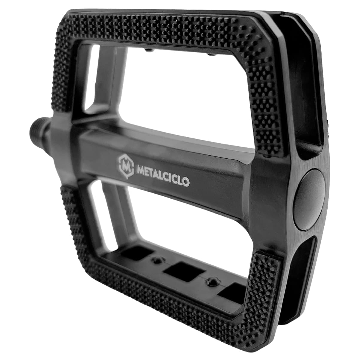 Pedal Bike Metalciclo Gripp Inglês 9/16 Alumínio Preto