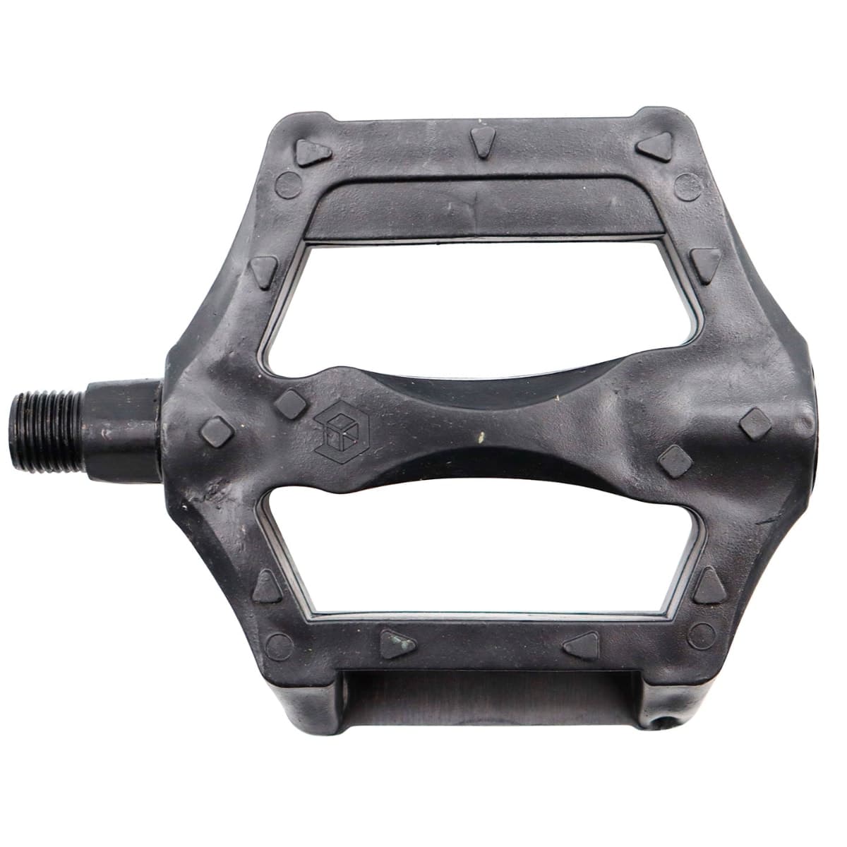 Pedal Bike City Plataforma Inglês 9/16 Nylon Preto