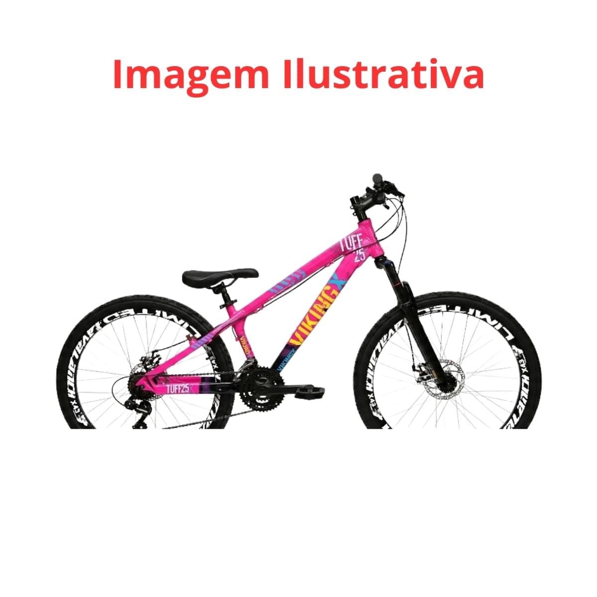 Bicicleta Aro 26 Viking Tuff X-25
