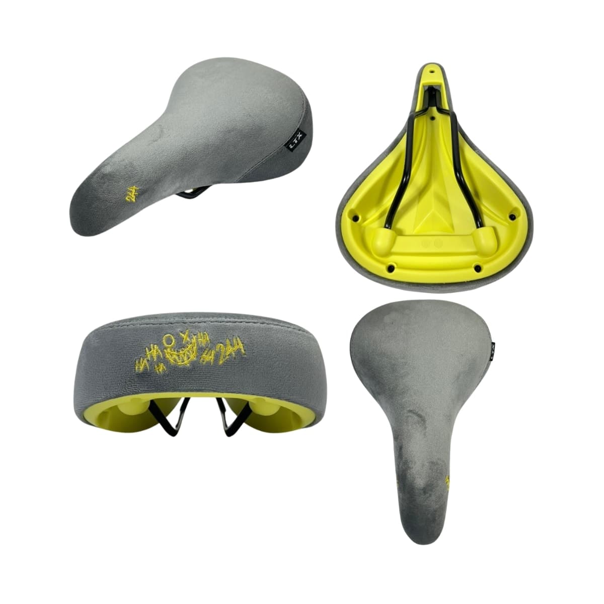 Selim Bike Freeride LTX 244 Camurça com Bordado