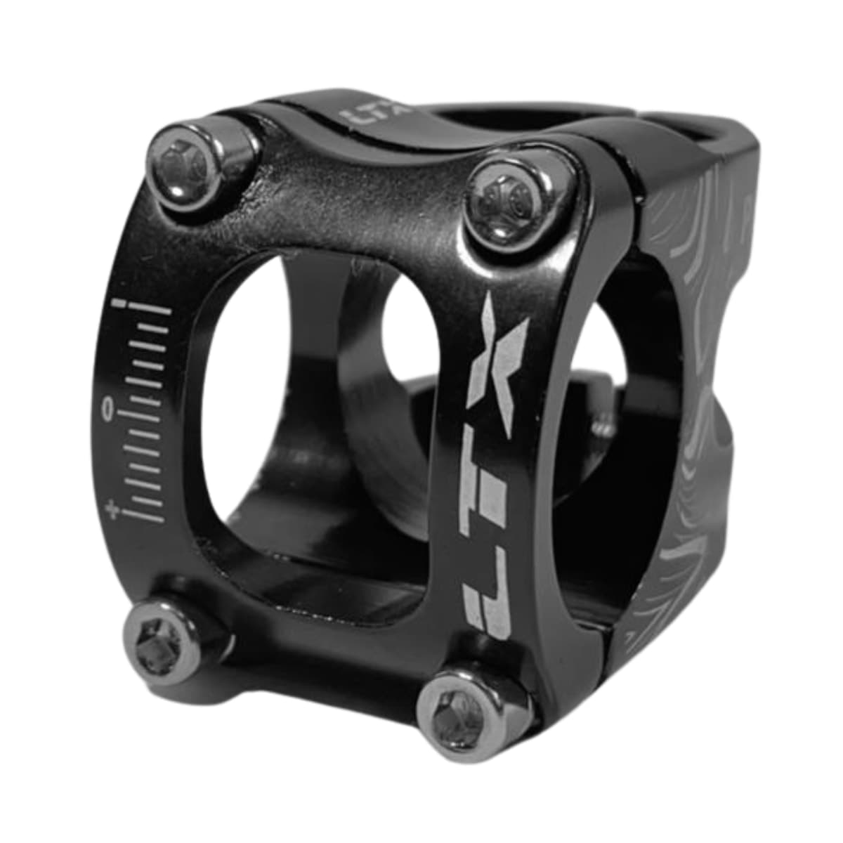 Suporte Guidão DH LTX Pro Alumínio Ahead Set 35mm x 28,6mm Preto
