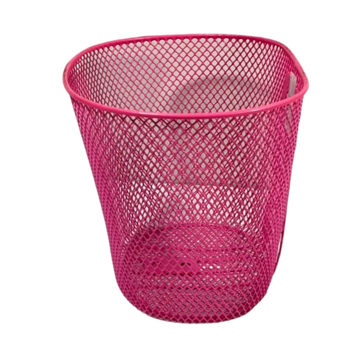 Cesta de Bicicleta Aro 16 Logan Aço Rosa