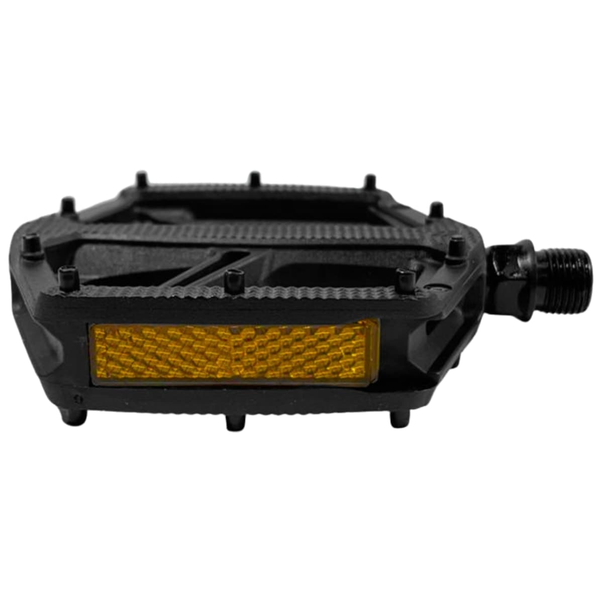 Pedal Bike Garra7 Flat Plataforma Inglês 9/16 Nylon Preto