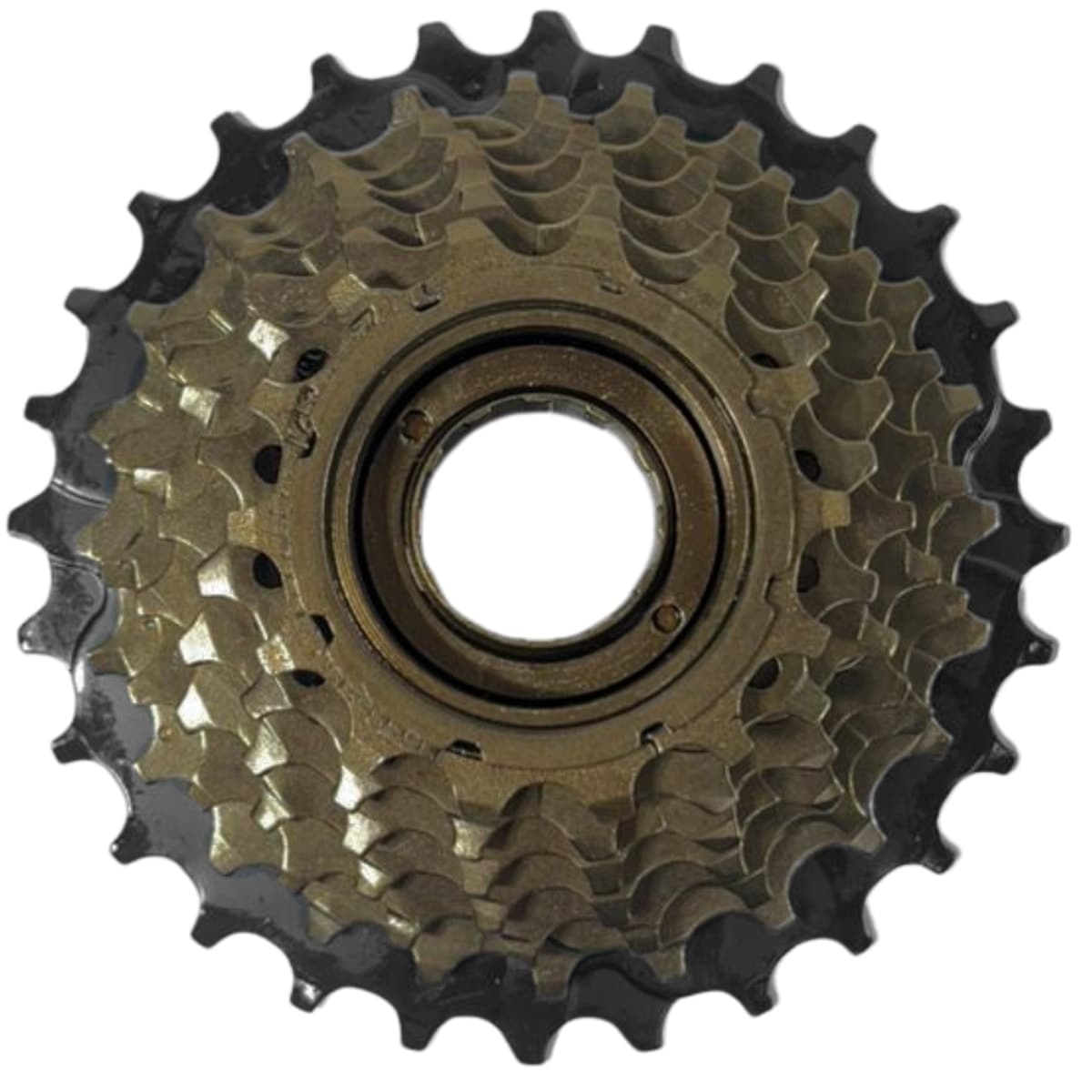 Roda Livre 7 Velocidades Inviktus Barulhento Index Marrom 14/28 Dentes