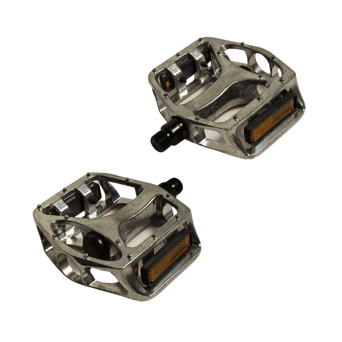Pedal Bike Saiguan Plataforma Inglês 9/16 Alumínio Prata