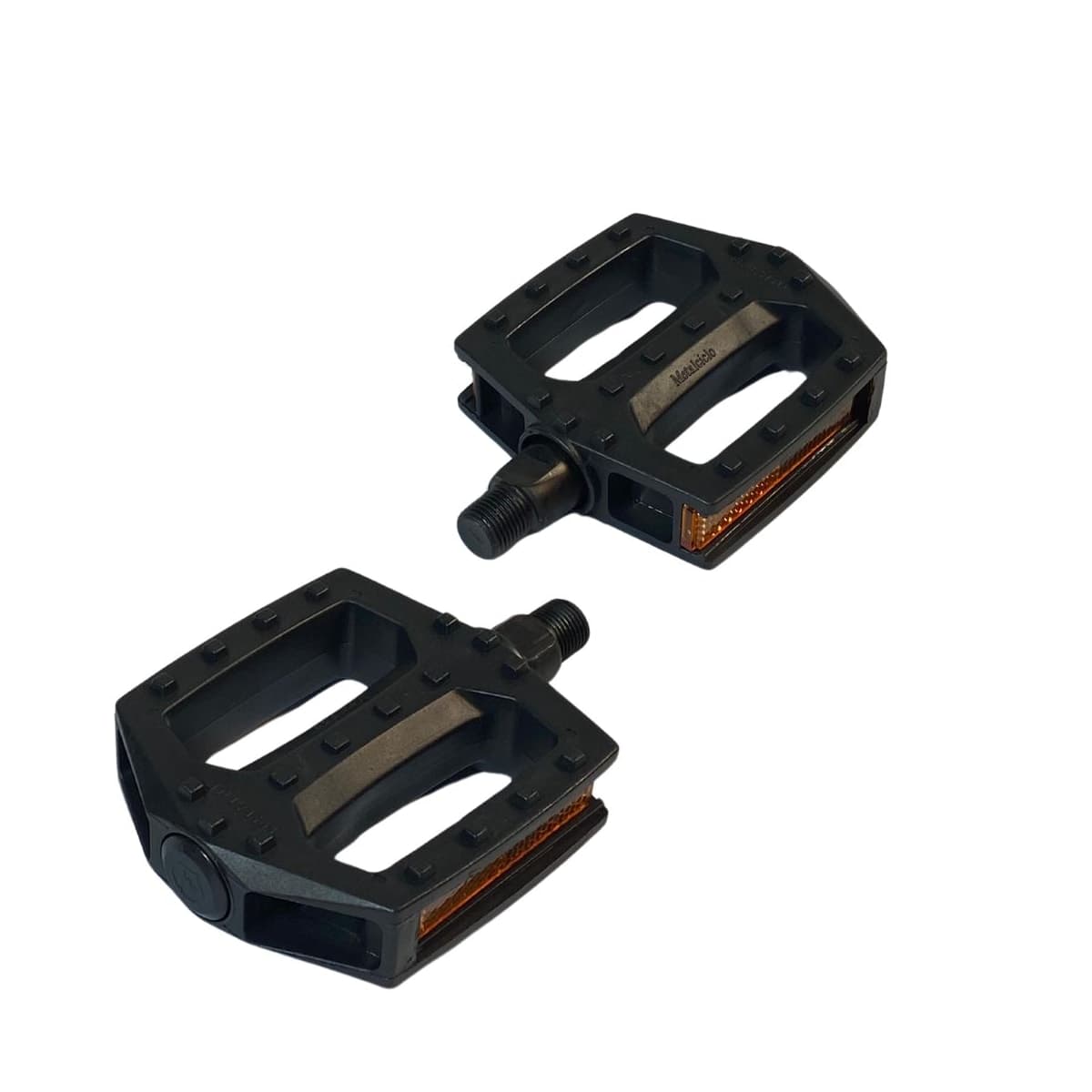 Pedal Bike Metalciclo Freestyle Plataforma Inglês 9/16 Nylon Preto