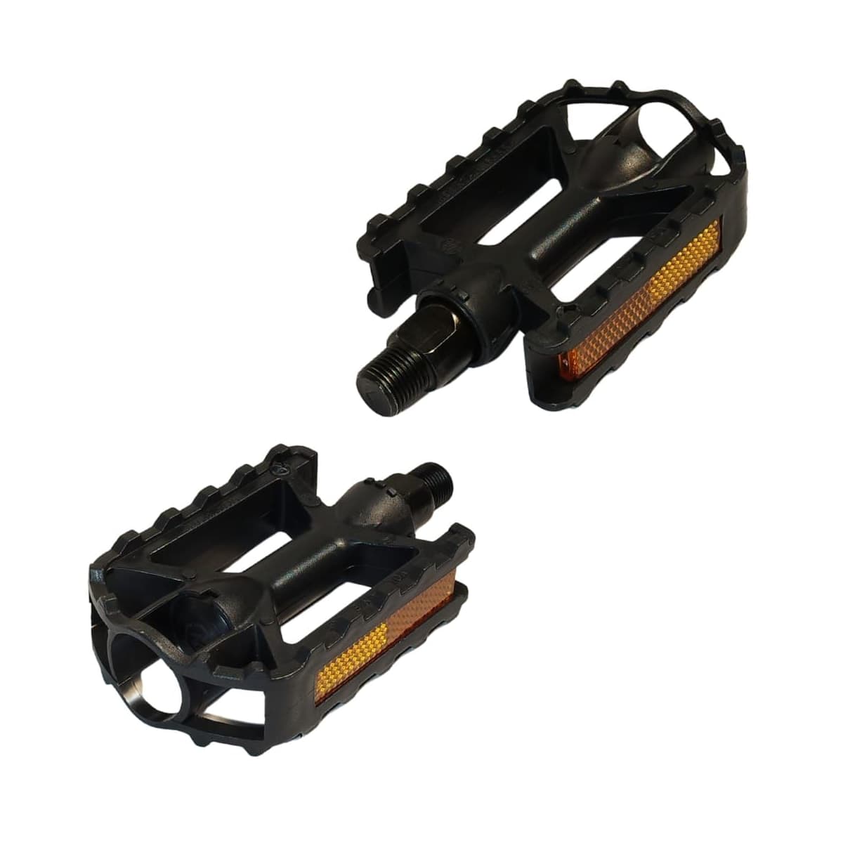 Pedal Bike Metalciclo M Barra Inglês 9/16 Nylon Preto