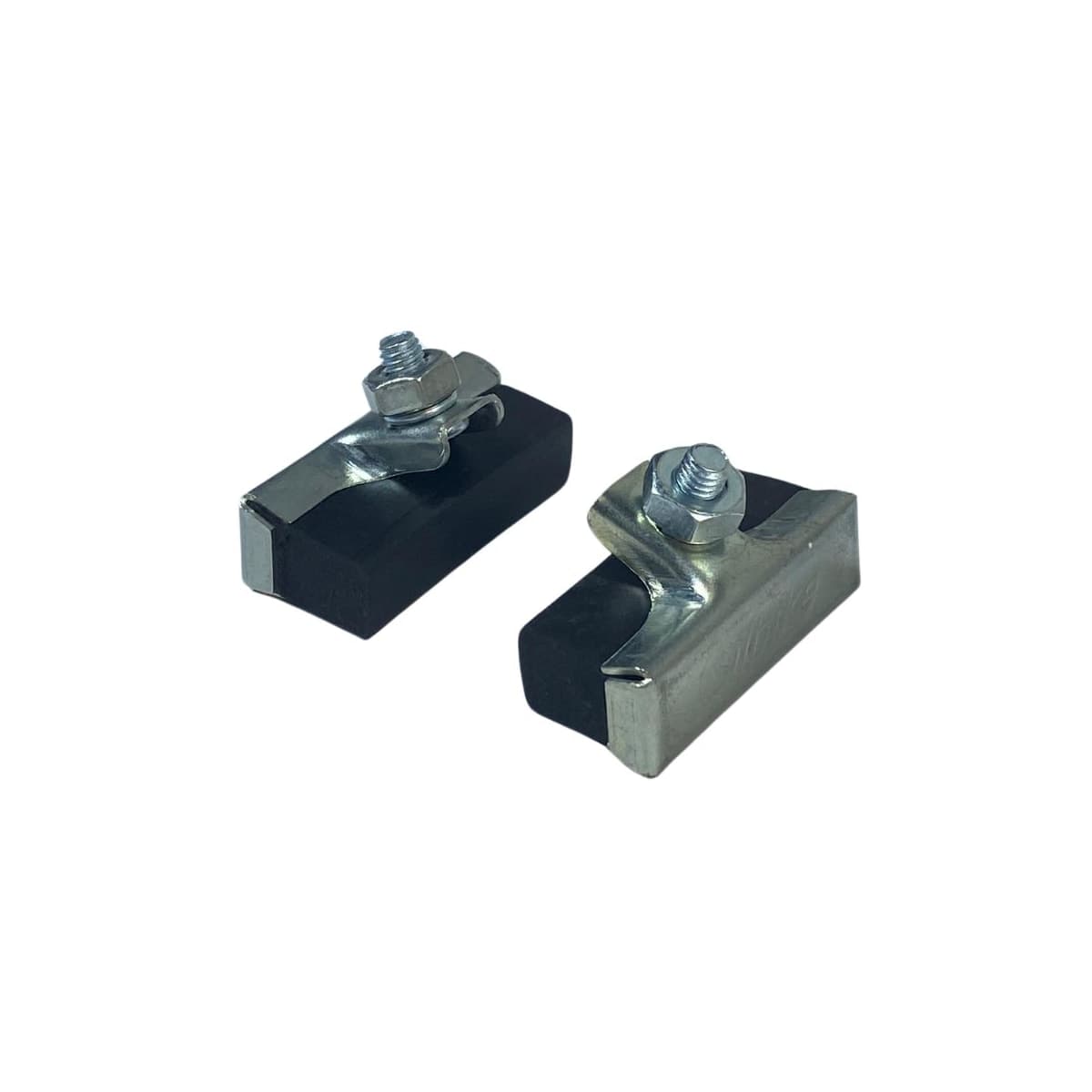 Sapata de Freio Ferradura Silbike 33mm Prata ( 2 Unidades )