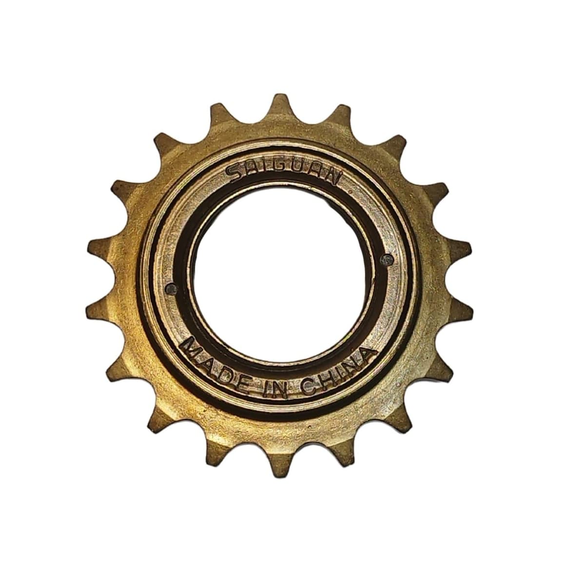 Roda Livre 1V Saiguan Esferada Dourado 18D
