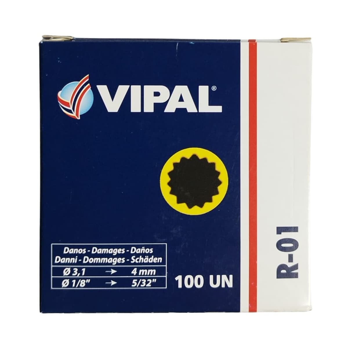Remendo Estrela Vipal R-01 ( Caixa com 100 Unidades )