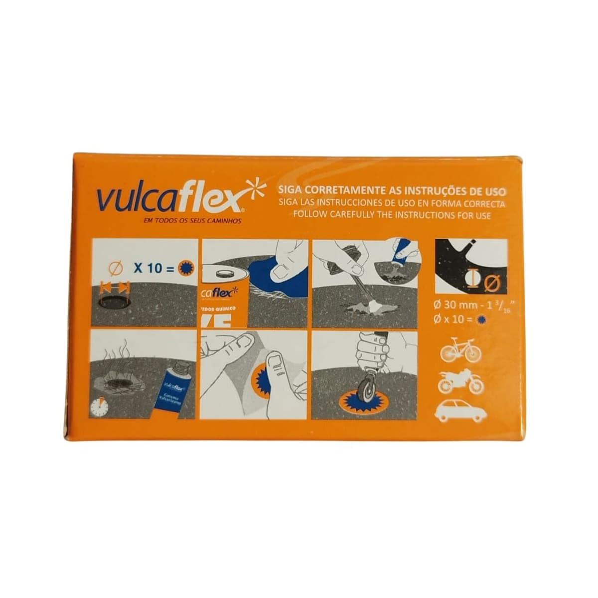 Remendo Estrela Vulcaflex V-0