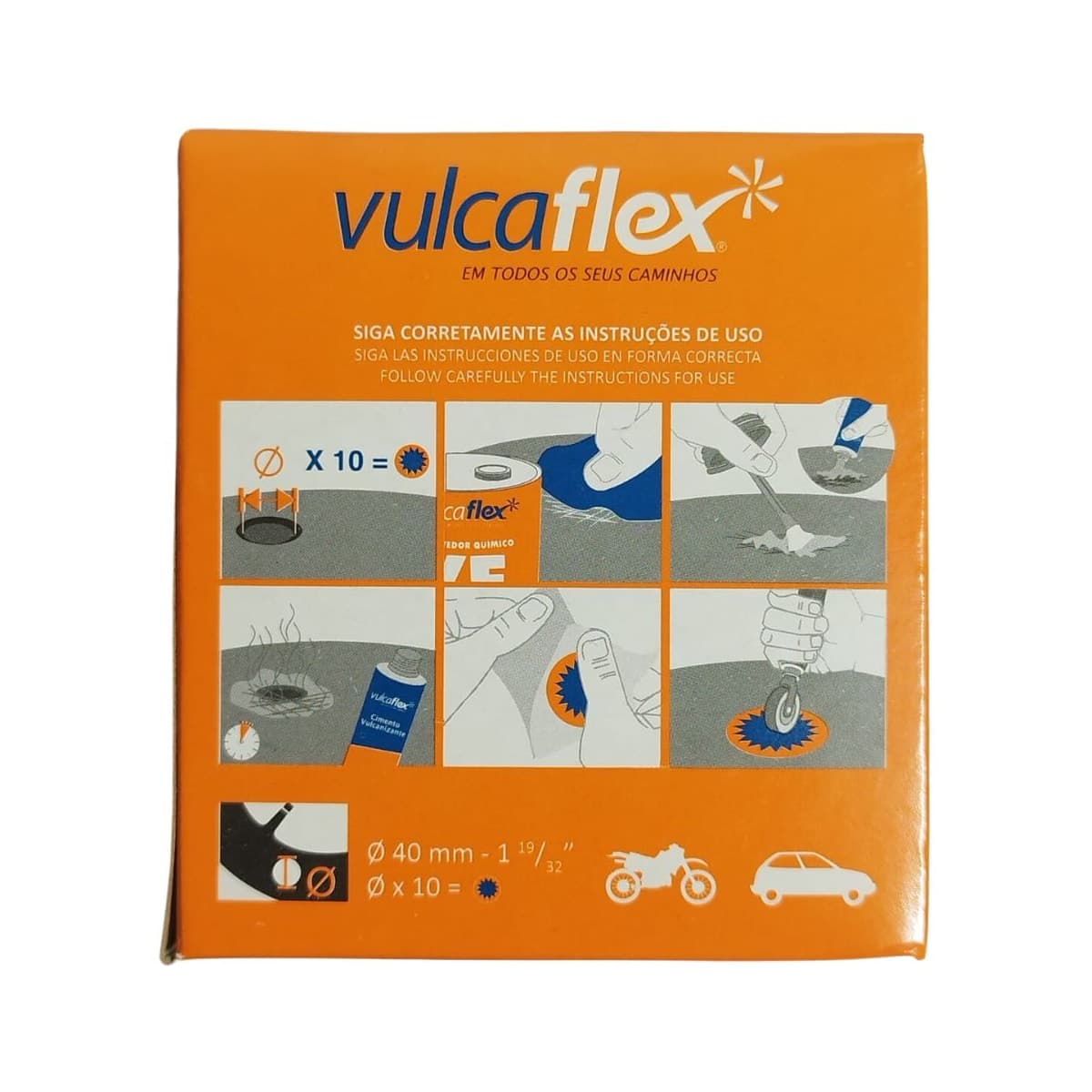 Remendo Estrela Vulcaflex V-1