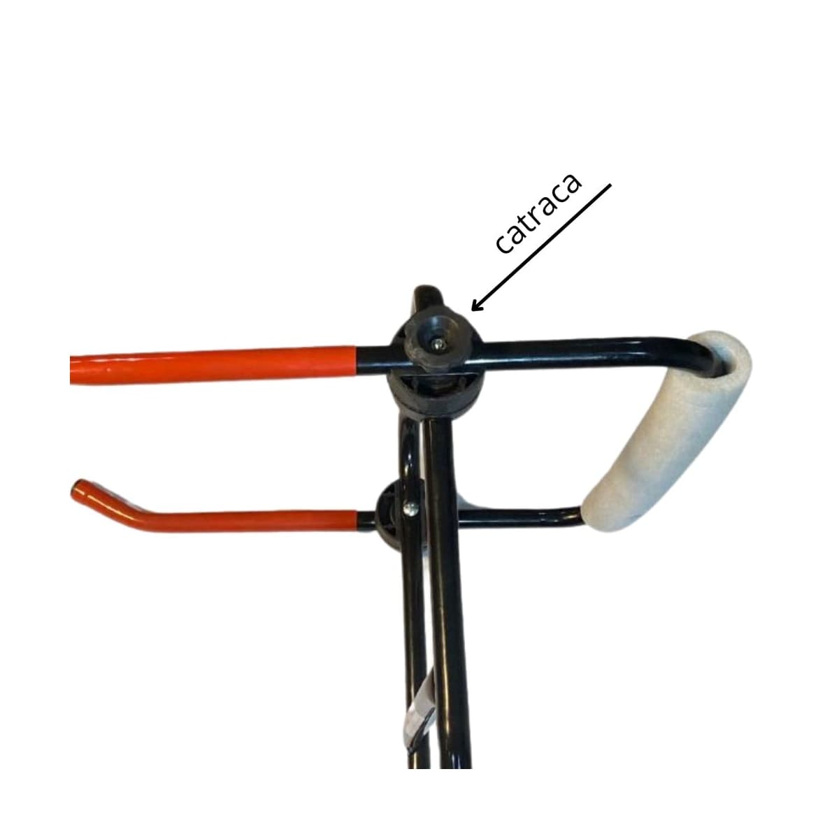 Transbike Traseiro Metal Line Aço para 2 Bikes Com Catraca