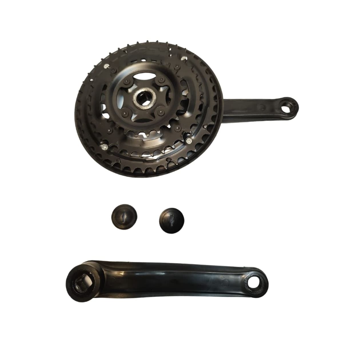 Pedivela Aço Triplo WG 24/34/42D Reduzido Preto 175mm Ponta Quadrada Com Protetor