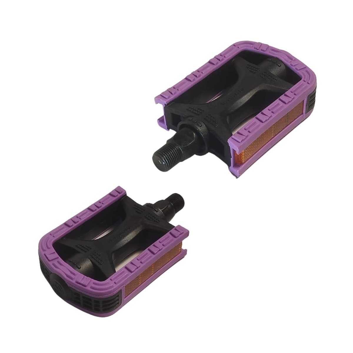 Pedal Bike Metalciclo Bicolor Inglês 9/16 Nylon