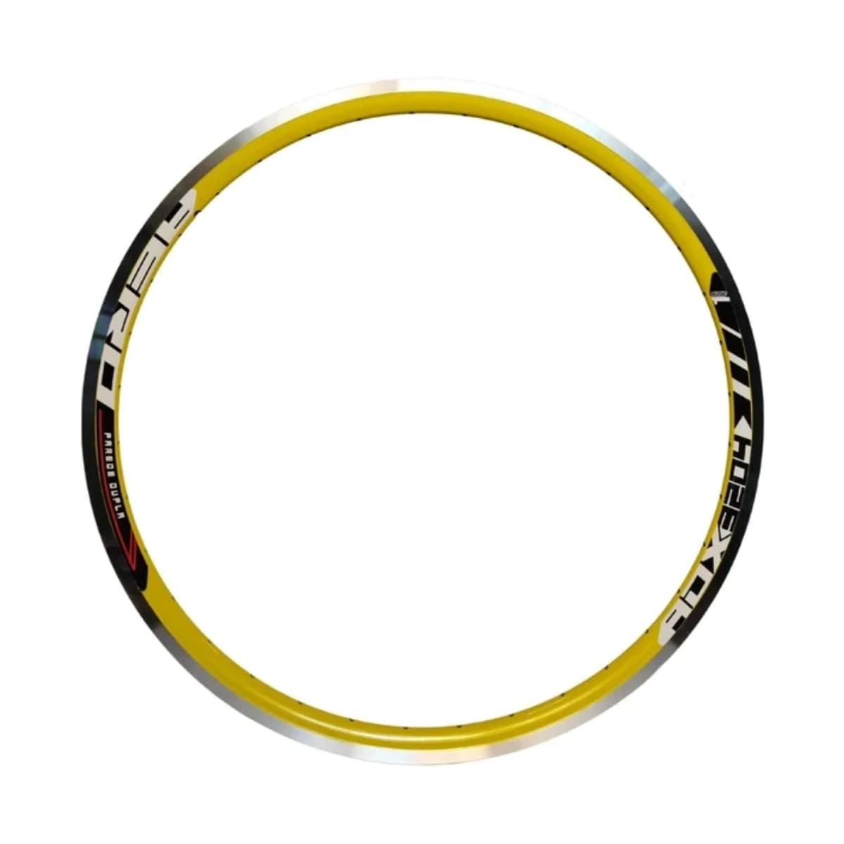 Aro 26 MTB Alumínio Aero Arosul Amarelo 36 F