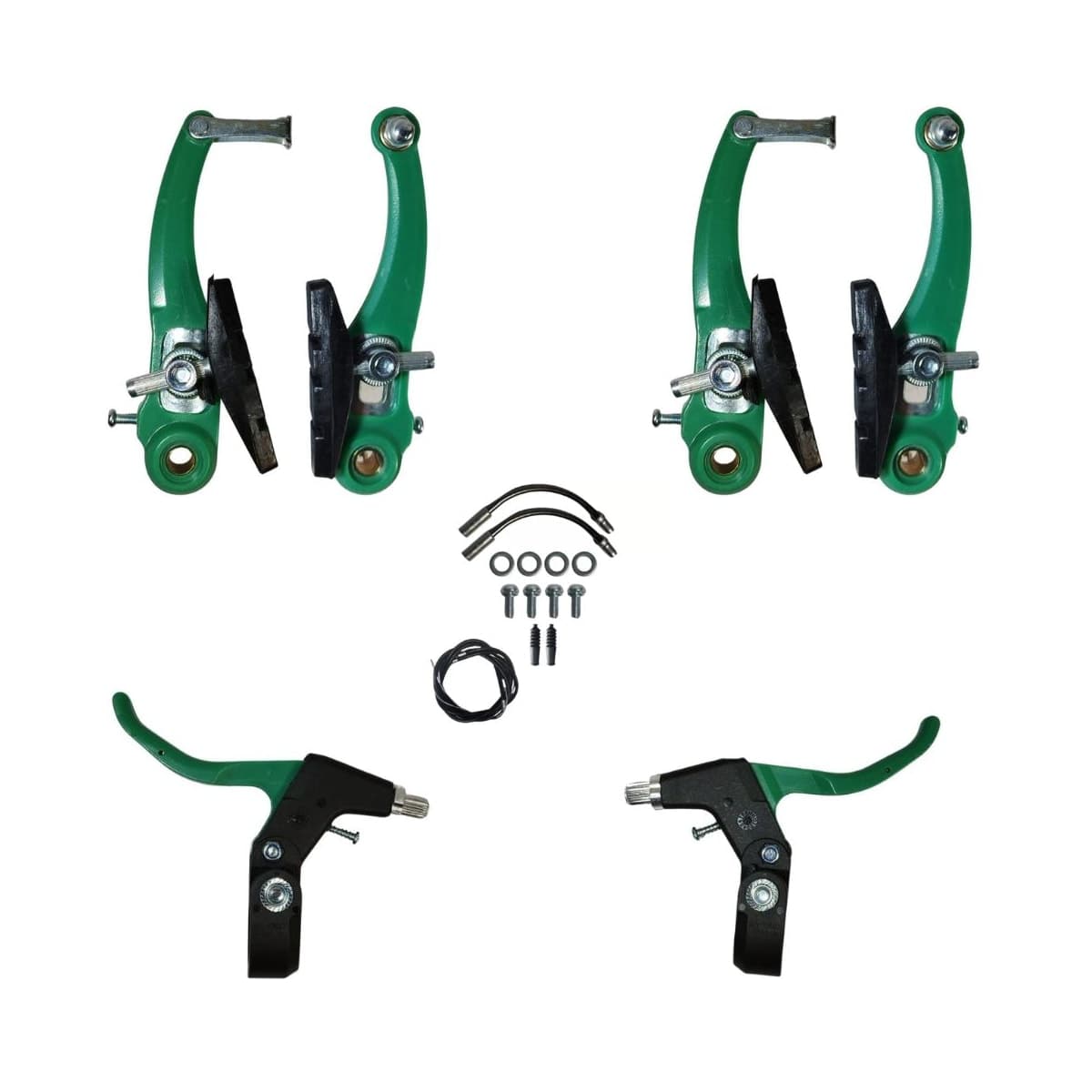 Freio V Brake Importado Nylon Verde