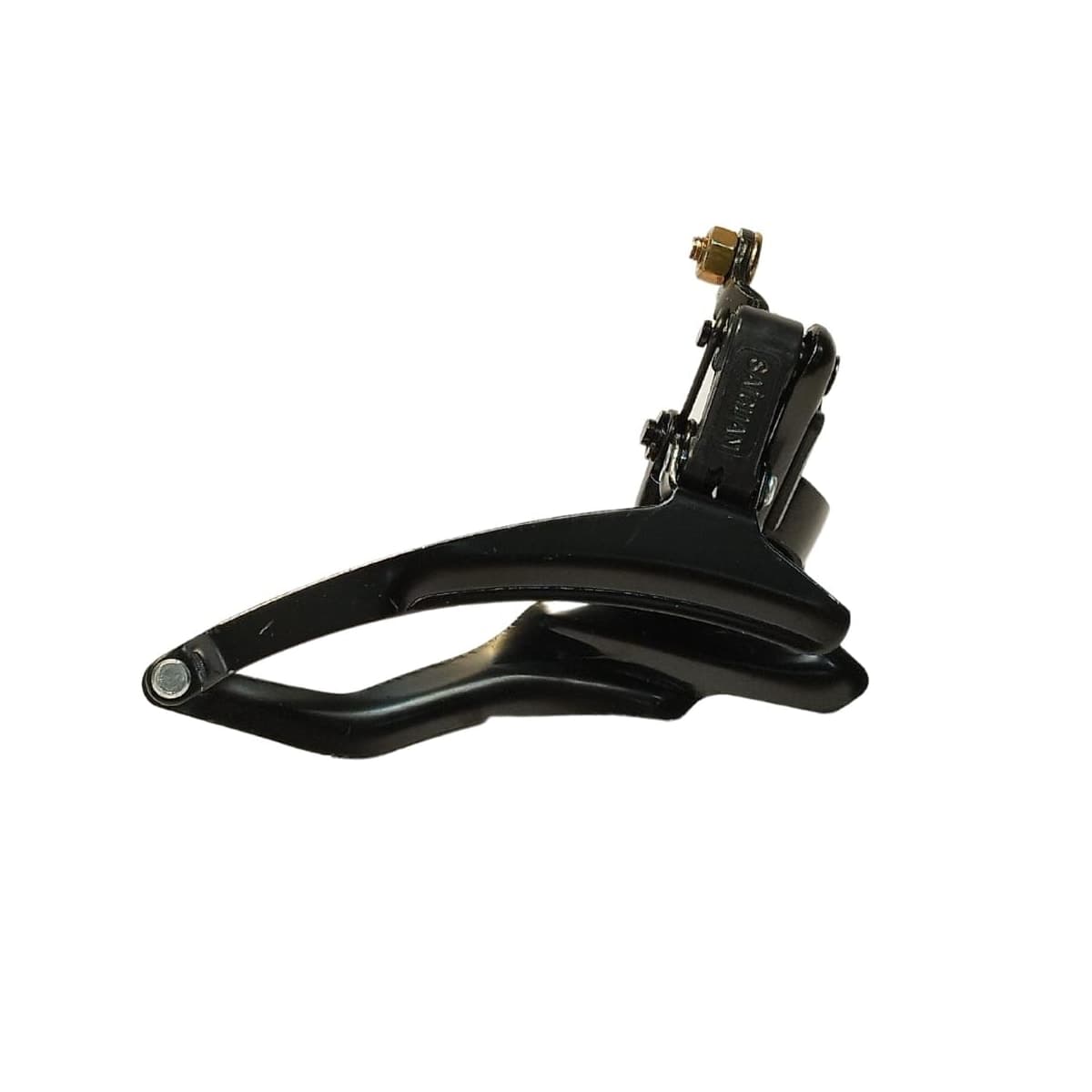 Cambio Dianteiro Saiguan QD-04 28,6mm Puxa Por Baixo Preto Index Longo