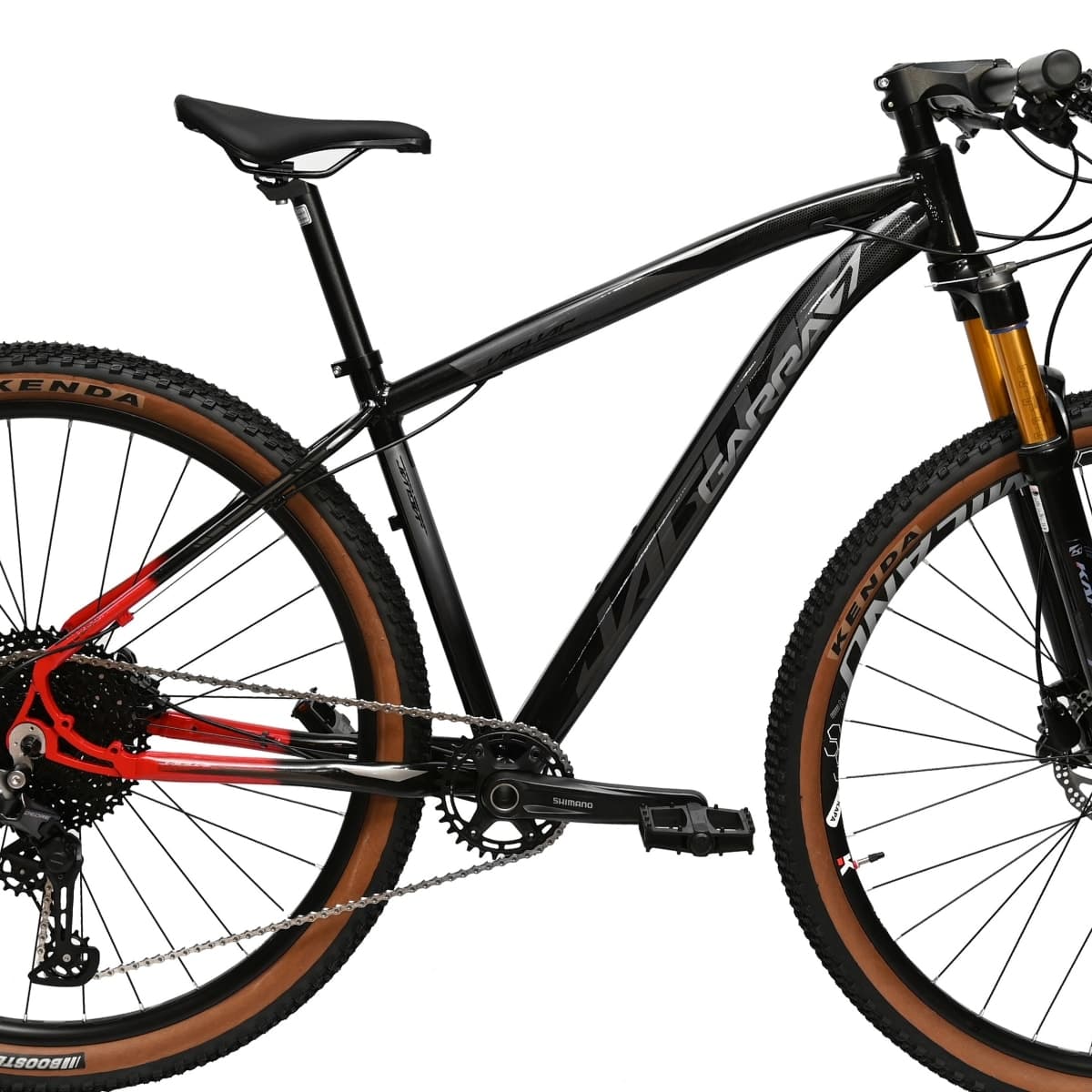 Bicicleta Aro 29 Garra7 Jaguar Deore 1x12 Suspensão Ar