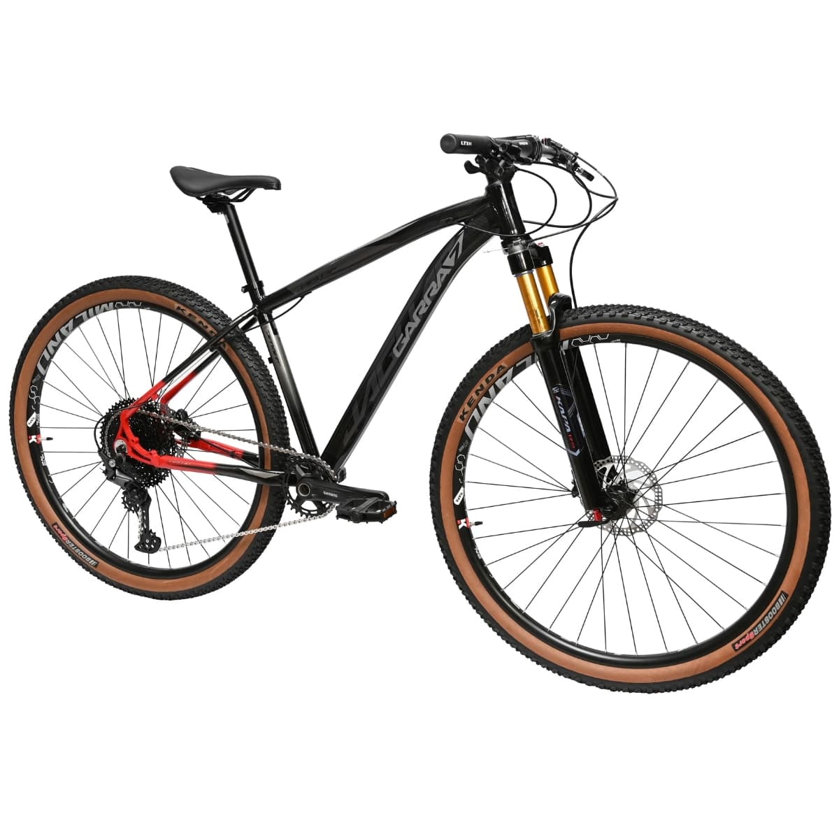Bicicleta Aro 29 Garra7 Jaguar Deore 1x12 Suspensão Ar