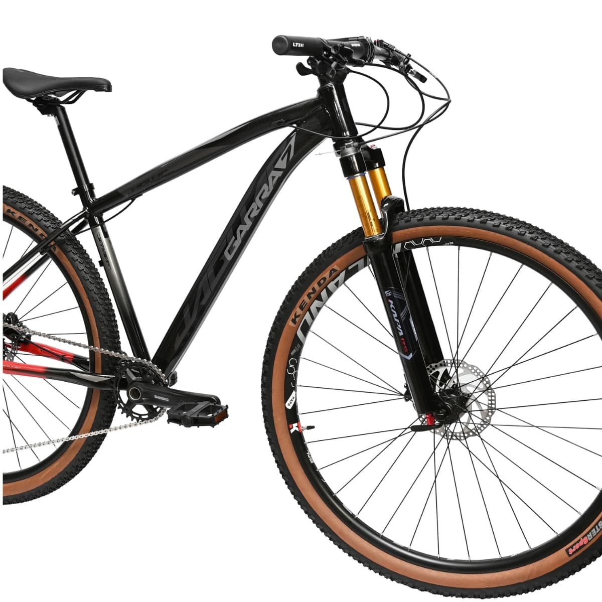 Bicicleta Aro 29 Garra7 Jaguar Deore 1x12 Suspensão Ar