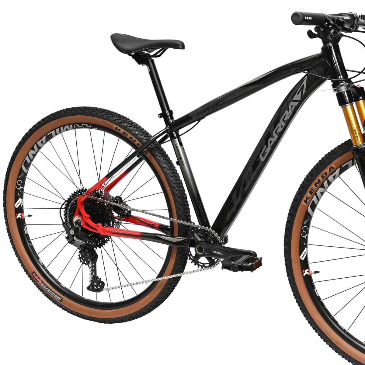 Bicicleta Aro 29 Garra7 Jaguar Deore 1x12 Suspensão Ar