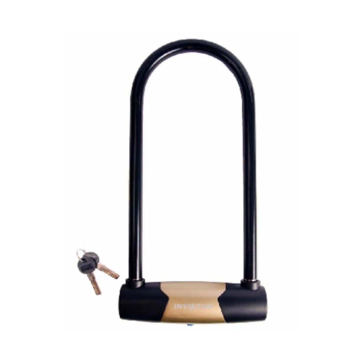 CADEADO INVIKTUS TIPO U 170X320MM PRETO ACO 82709