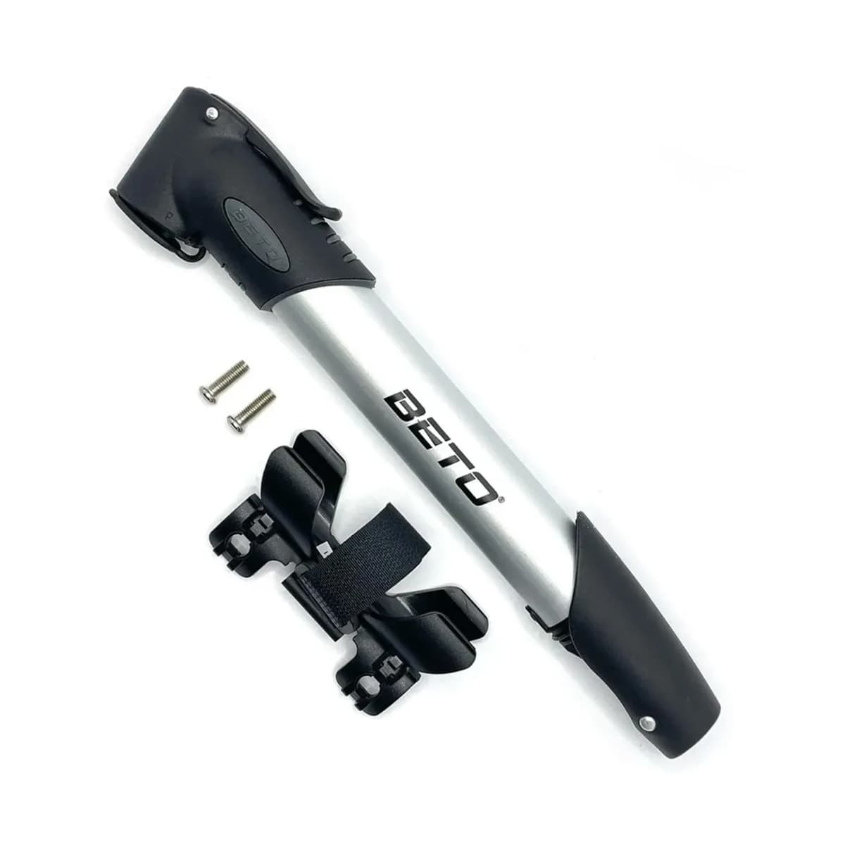 Mini Bomba de Ar Bicicleta Beto Pump Bico Duplo