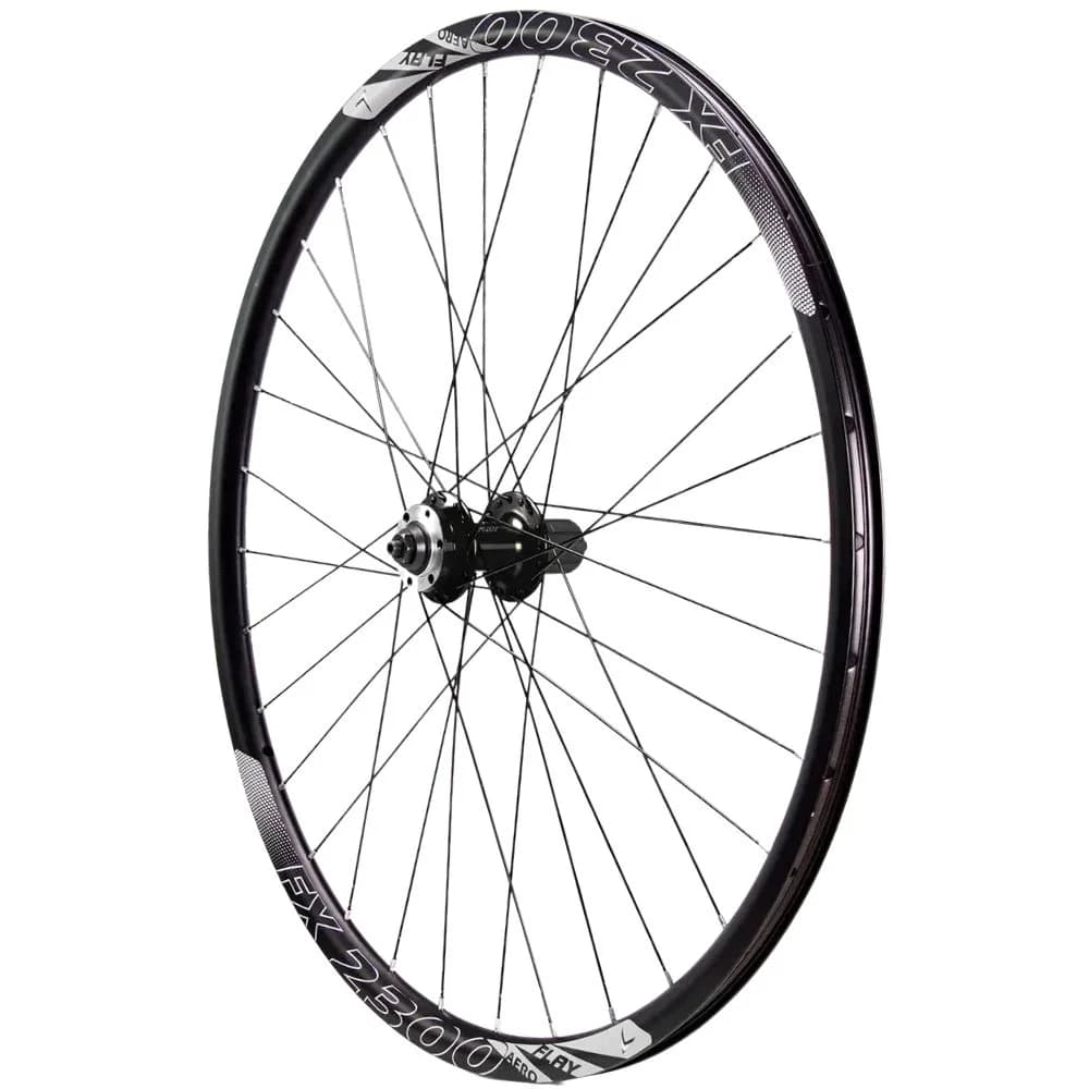 Par de Roda 29 Flay FX 2300 Cubo K7 Alumínio 2 Rolamentos 32 Furos - Preto