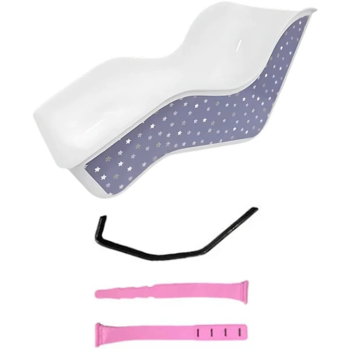 Cadeirinha Traseira Importado Para Boneca Roxo