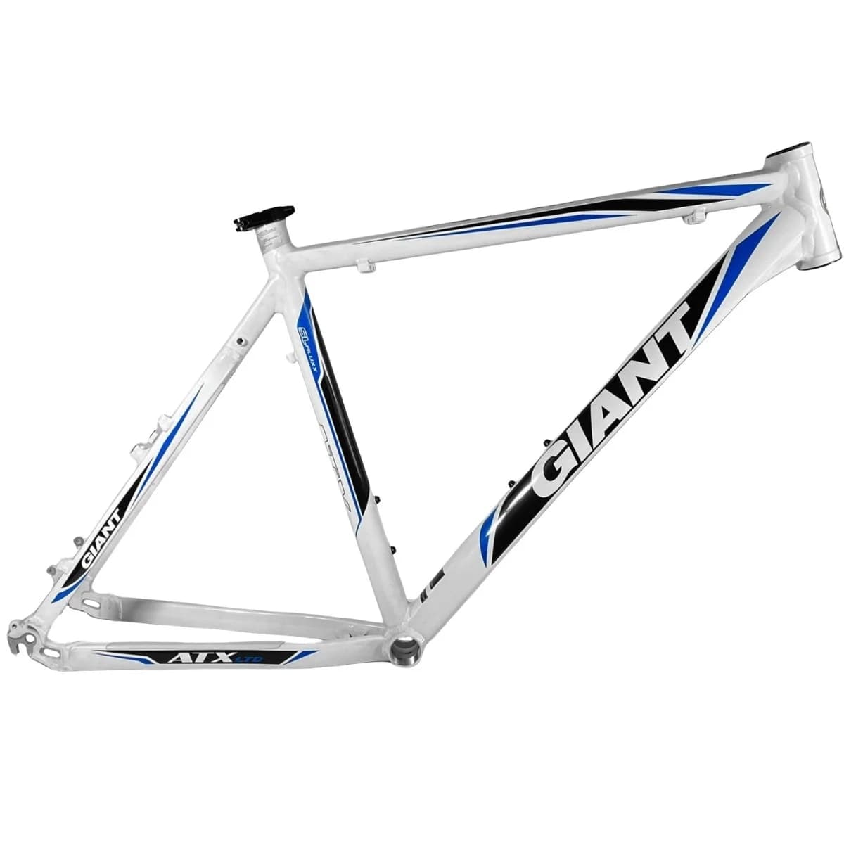 Quadro de Bicicleta 26 MTB Giant ATX Limited Tamanho 21 Branco e Azul