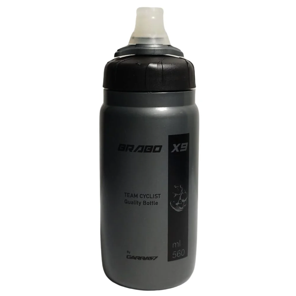 Garrafa Caramanhola 560ML Garra7 Brabo Preto e Cinza