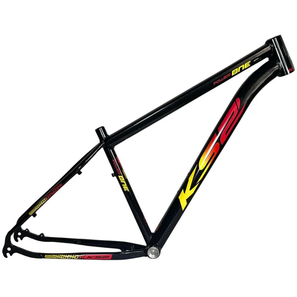 Quadro KS2 Power One - Preto e Amarelo e Vermelho - T-21
