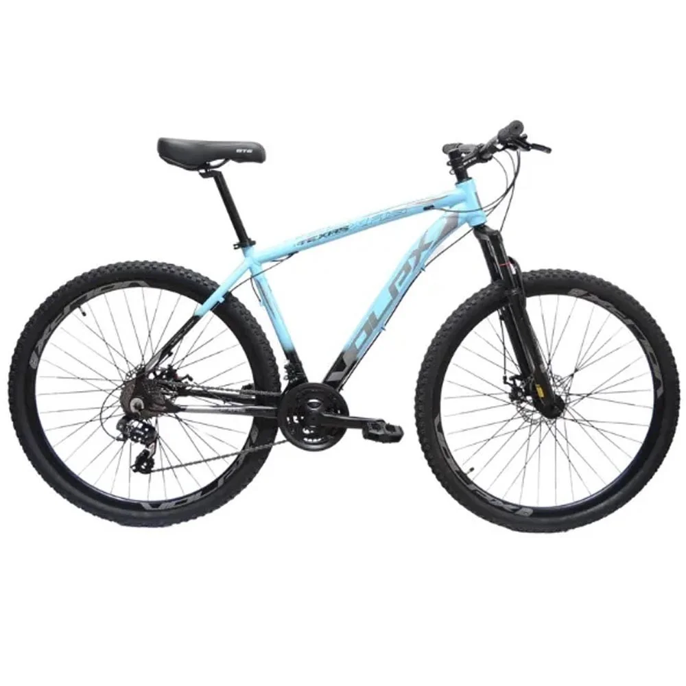 Bicicleta Aro 29 Volpx Texas 24 Velocidades Azul Bebe e Preto - T17