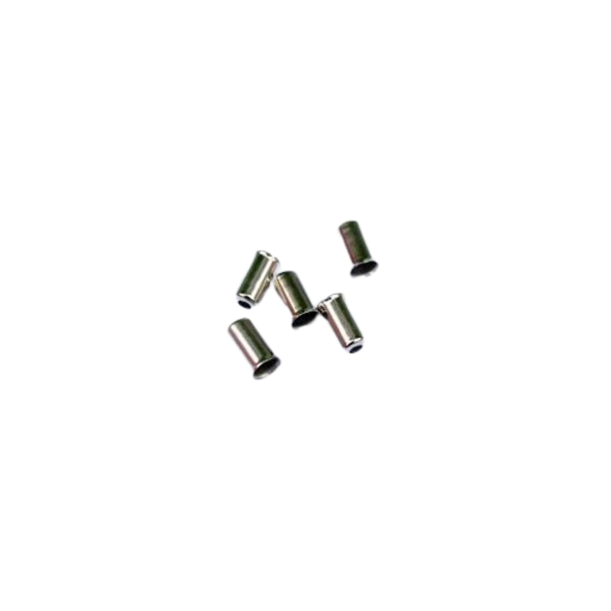 Terminal Conduíte Paco Alumínio 5mm Tipo Shimano - Pacote 500
