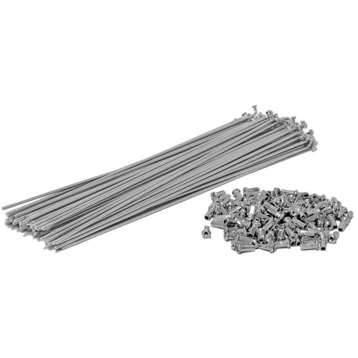 Raio Fino 255x2.00mm Inox Importado Comum Zincado 72 Raios