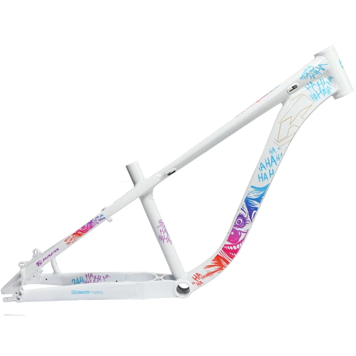 Quadro de Bicicleta Aro 26 Freeride Kapa Insano - Branco